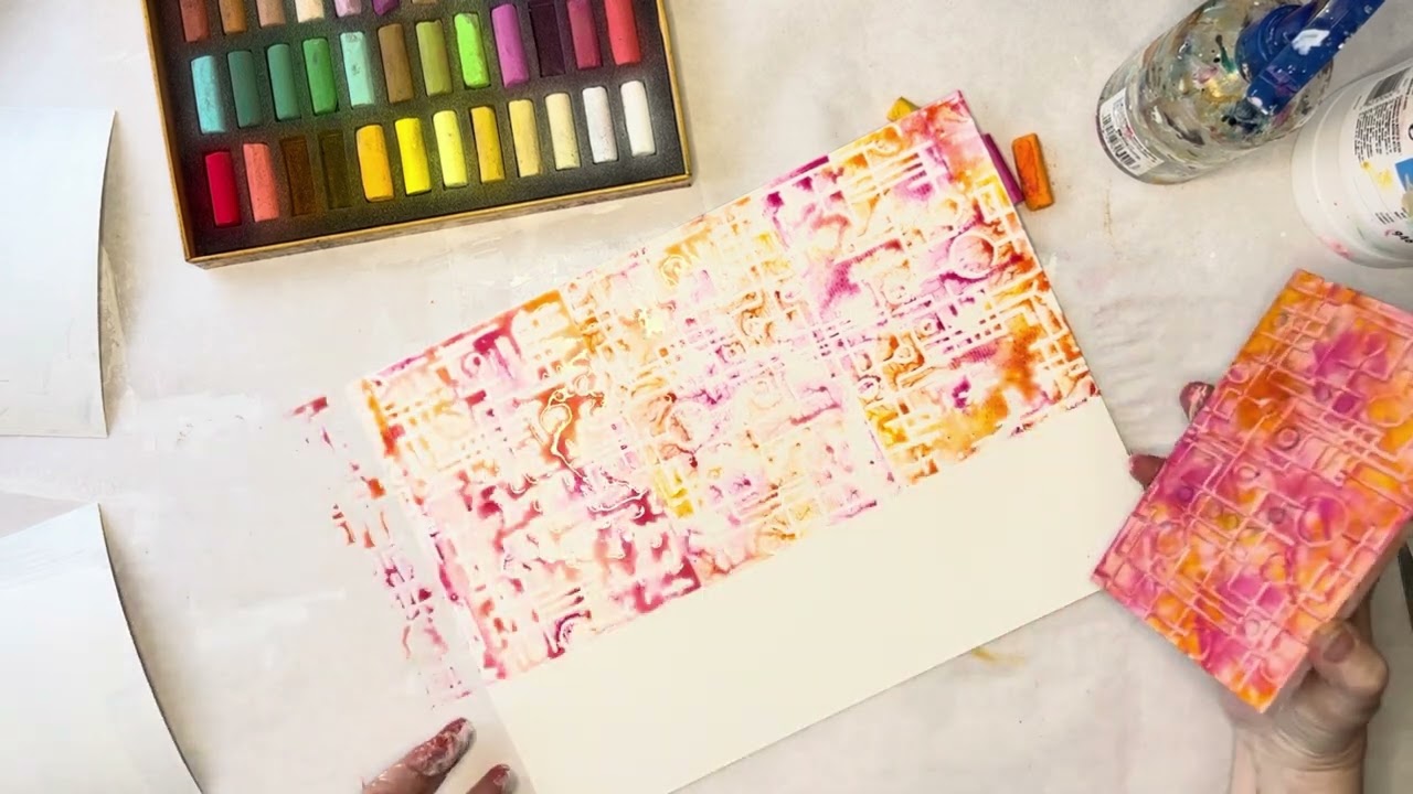 Using Paul Rubens Soft Pastels to Create a Journal Cover—How To