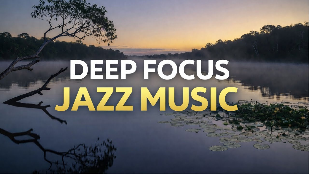 Deep Focus Jazz | Smooth Brazilian Jazz for Work, Study & Concentration