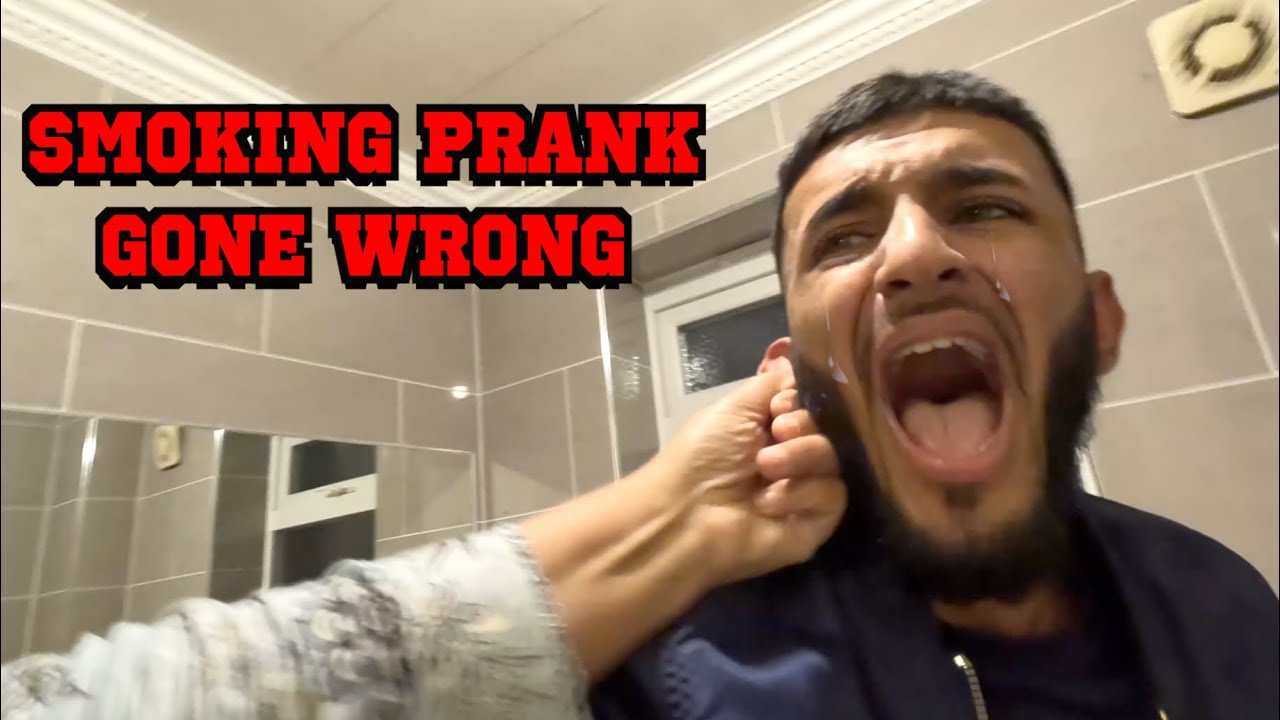 CRAZY SMOKING PRANK ON MY PAKISTANI MUM!! *SHE CHASED ME*! | iKaiseR
