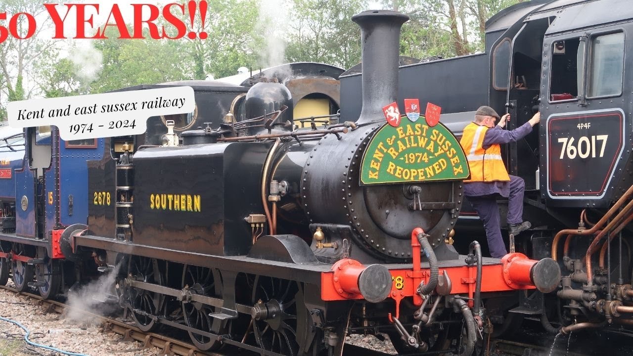 Kent & East Sussex Railway 50th Anniversary Gala (1974 - 2024)