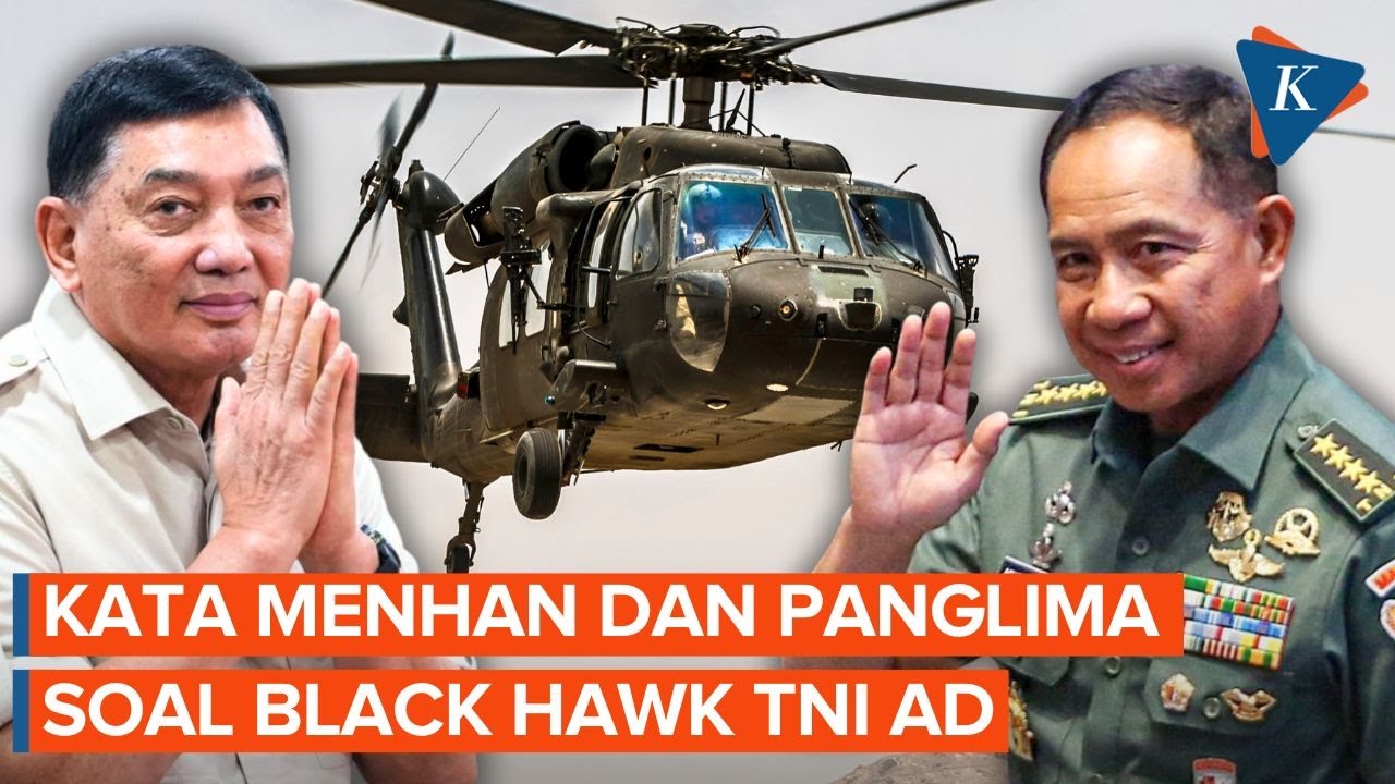 TNI AD Bakal Diperkuat Black Hawk? Begini Jawaban Menhan dan Panglima...