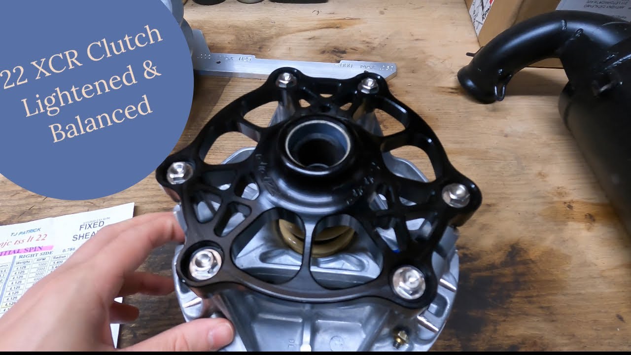 22 Polaris XCR Clutching Pt 2. Lightened and Balanced by Patrick Custom Carbon