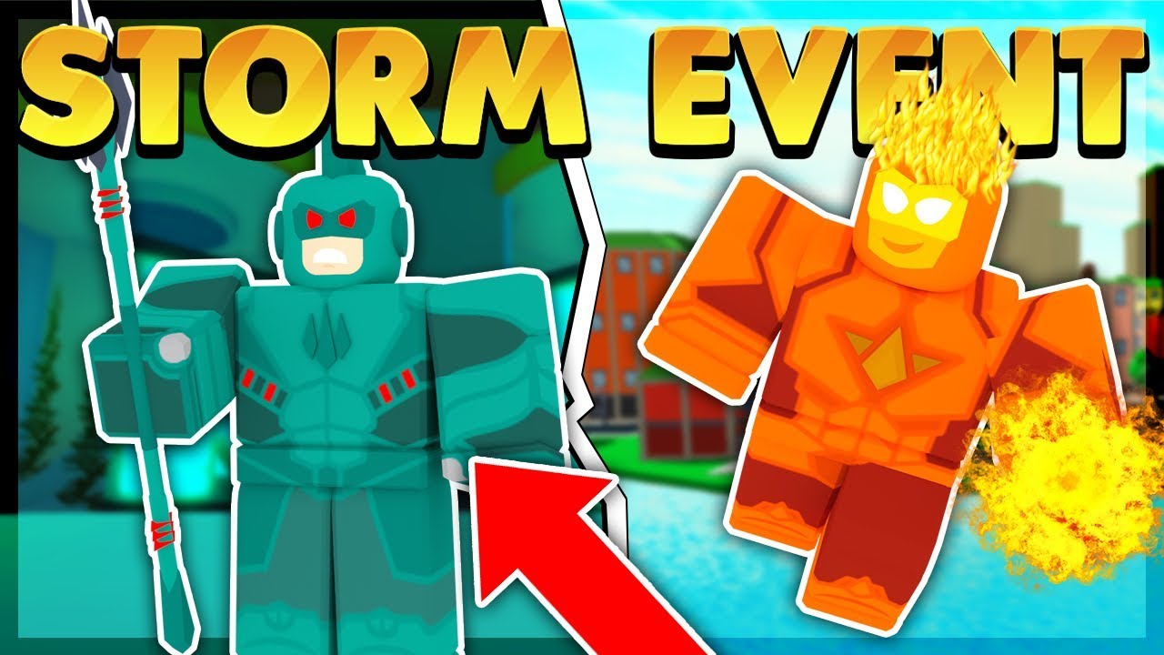 Storm Live Event Recorded! Pyro & Dark Surge vs Tide Master (Roblox Power Simulator Update)