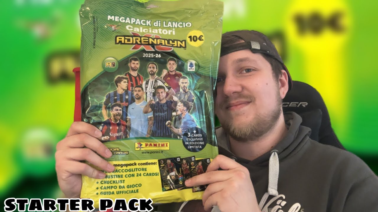PANINI ADRENALYN XL CALCIATORI 2025-26 II Starter Pack Unboxing