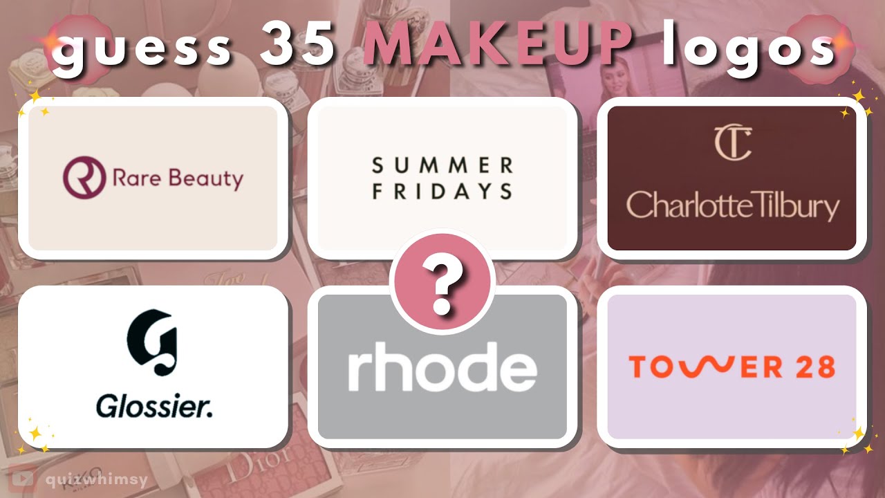 guess the makeup brand logo in 5 seconds 💋💄 | 35 FAMOUS brand logos