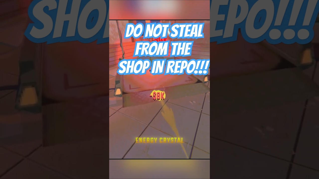 STEALING FROM THE SHOP IN REPO | #repo #gaming #gameguide