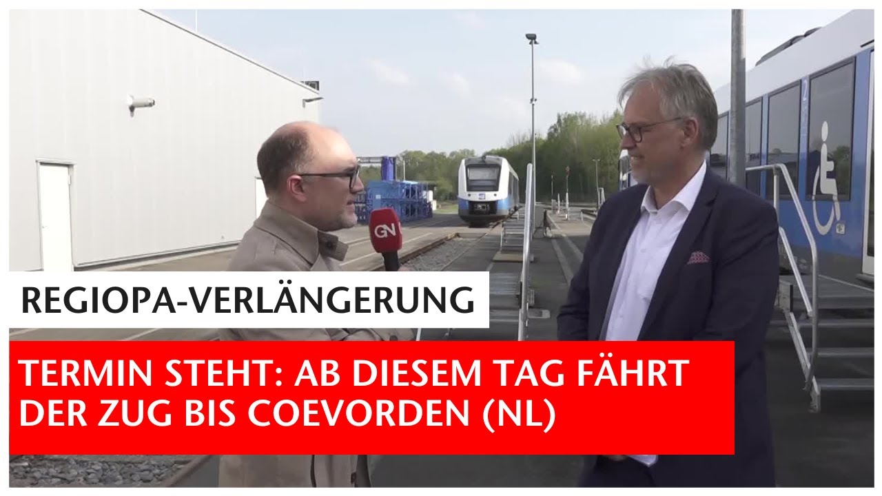 BE-Vorstand Joachim Berends: Ab diesem Tag fährt der Regiopa bis Coevorden | GN-Online Interview