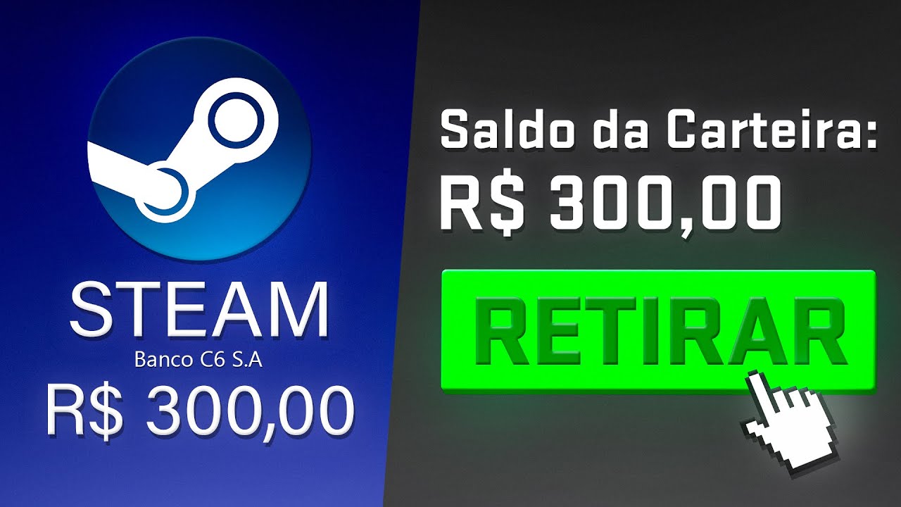 Como RETIRAR Saldo da Steam por DINHEIRO REAL em 2025 (DIRETO NO PIX!)