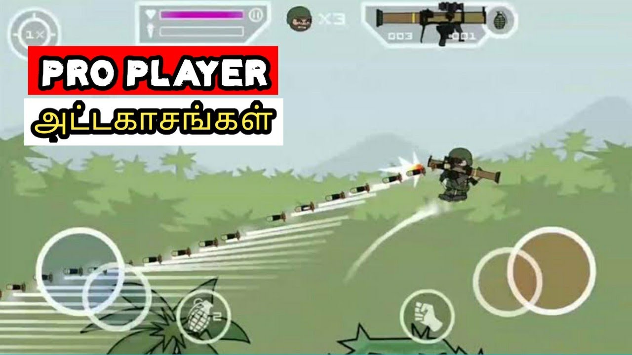 Mini Militia Gameplay in Tamil | Pro Player அட்டகாசங்கள் | Mini Militia Tips | Gaming Rockers