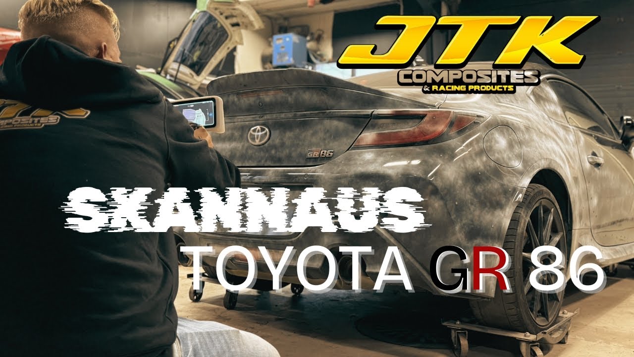 TOYOTA GR86 skannaus - JTK Composites