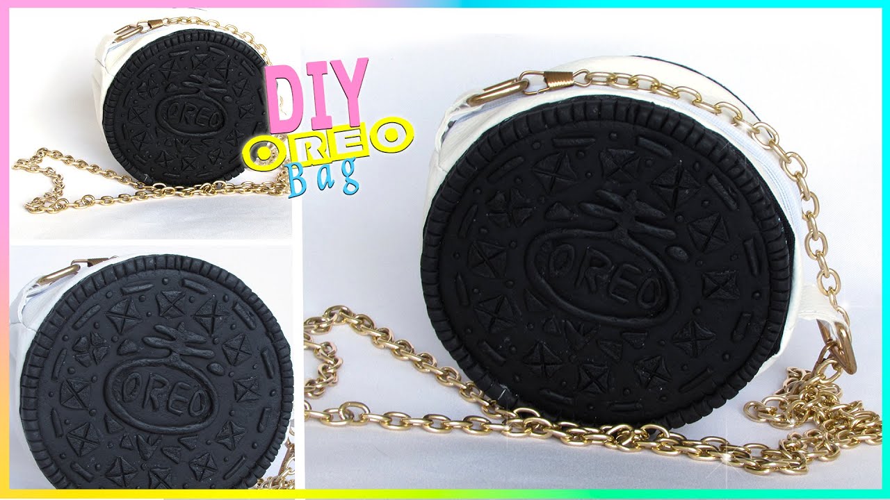 COMO FAZER BOLSA BOLACHA OREO BAG DE CD | POLY GONÇALVES
