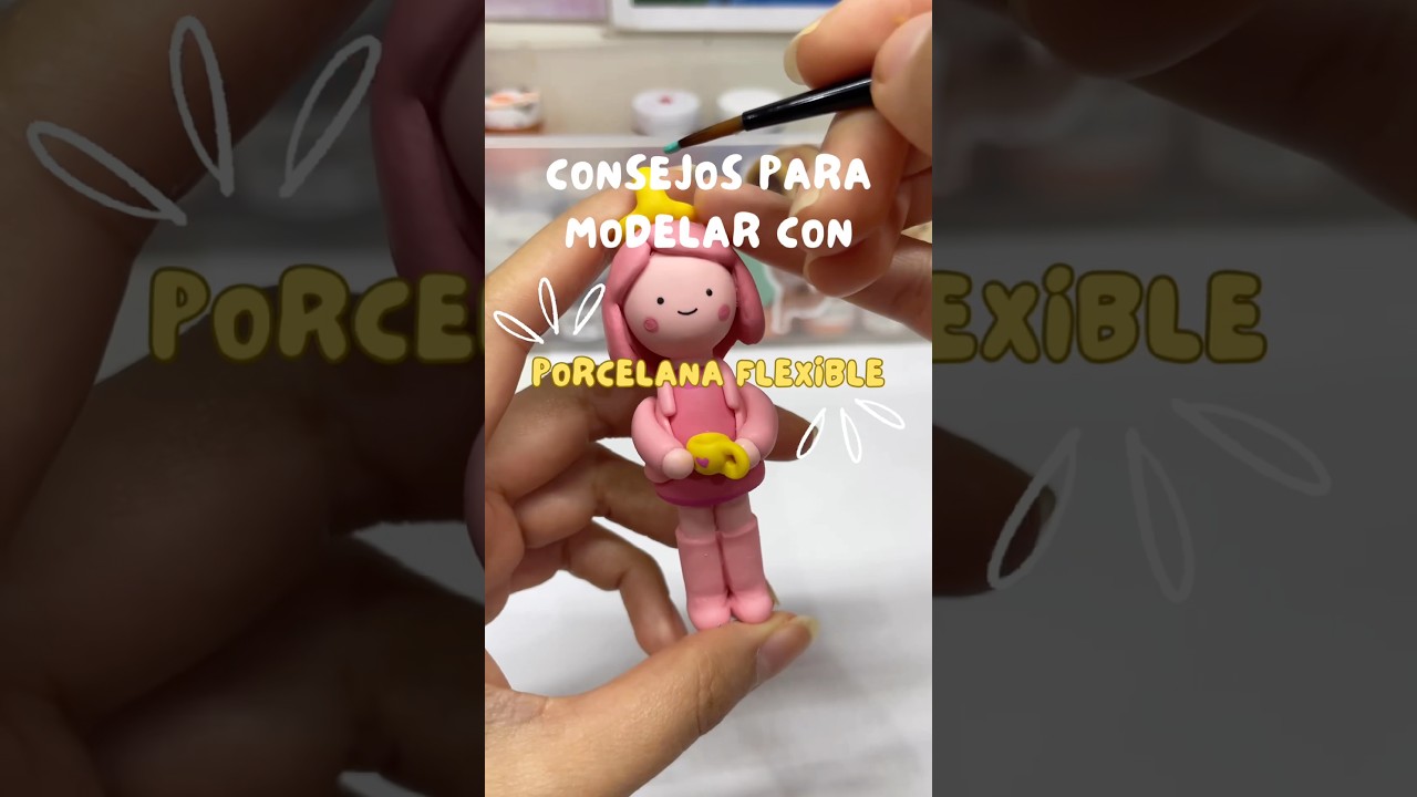 Consejos para modelar con porcelana flexible 🎀 #clay #diy #manualidades #accessories #llaveros