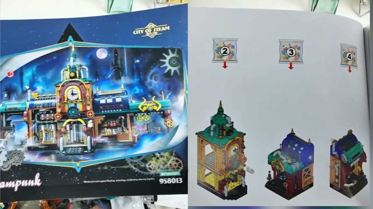 ZHEGAO 958013 Steampunk Bar Modular Buildings Review