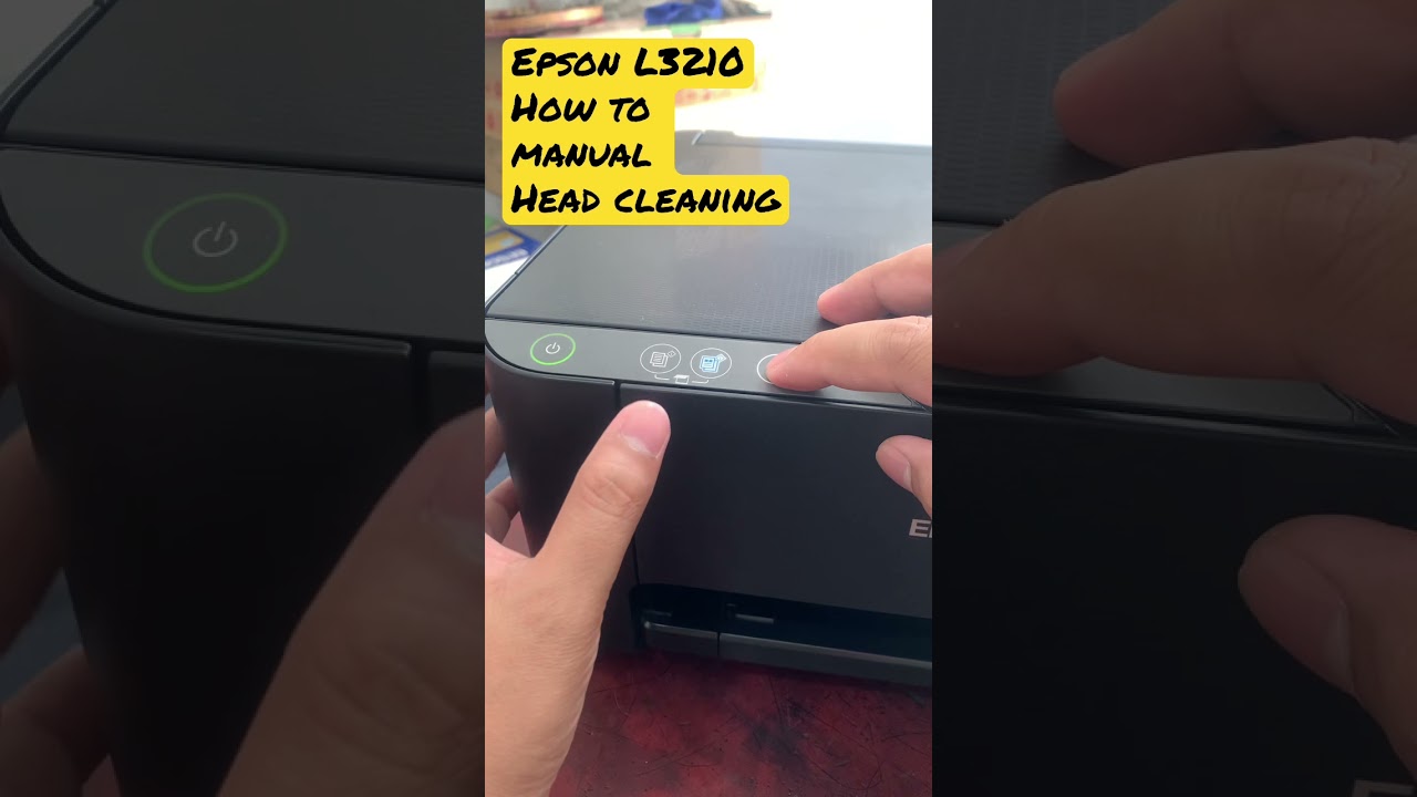 Epson L3210 PRINT HEAD CLEANING