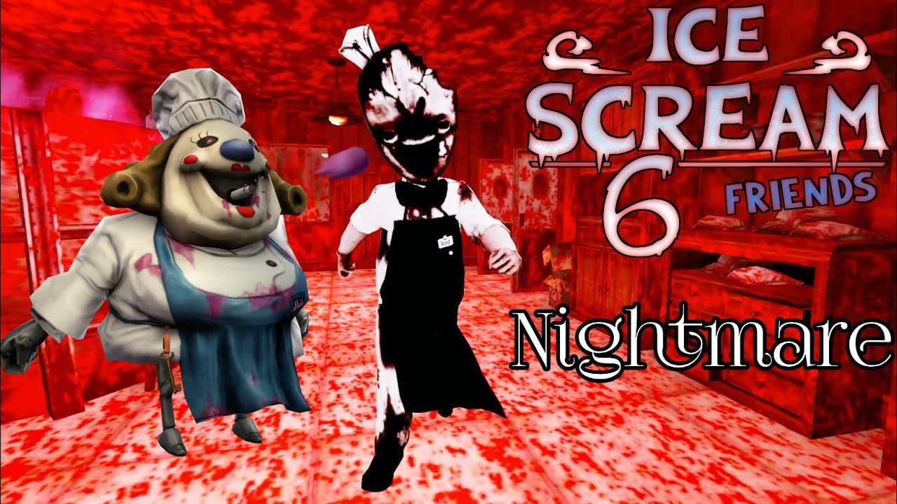 Ice Scream 6 Nightmare Mod Full Gameplay | Ice Scream 6