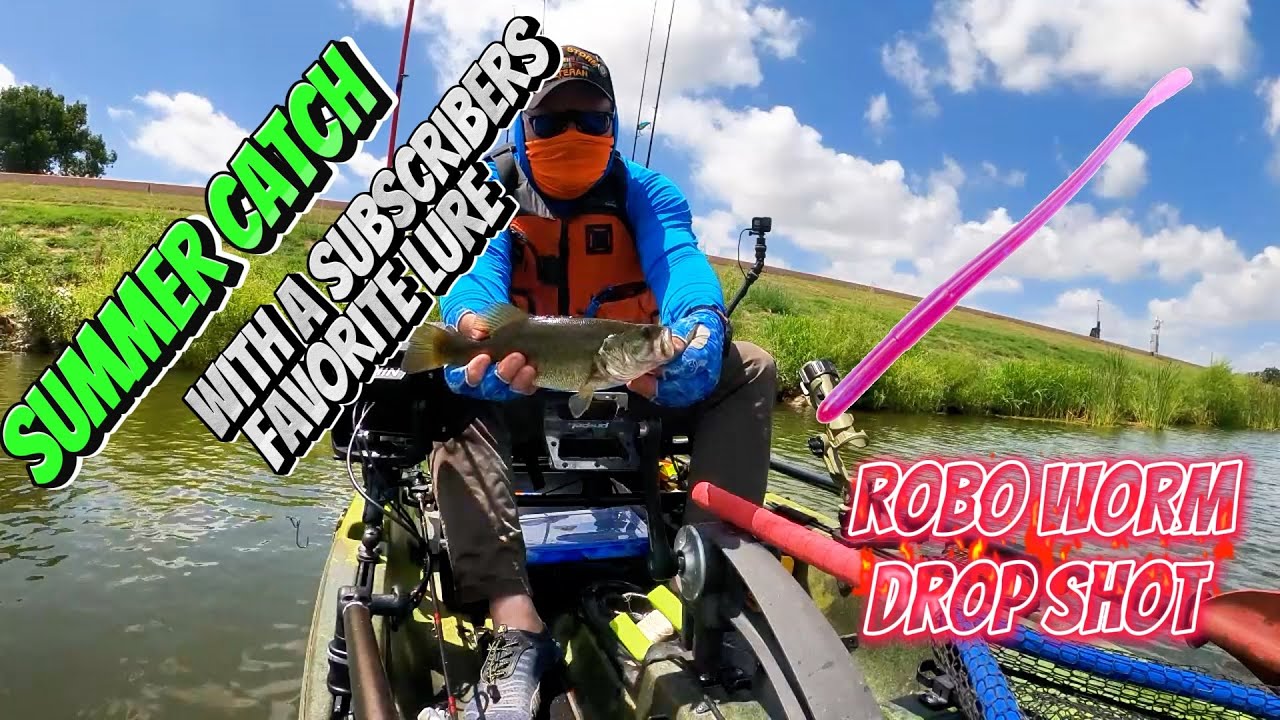 Summer Kayak Fishing Round Rock Texas