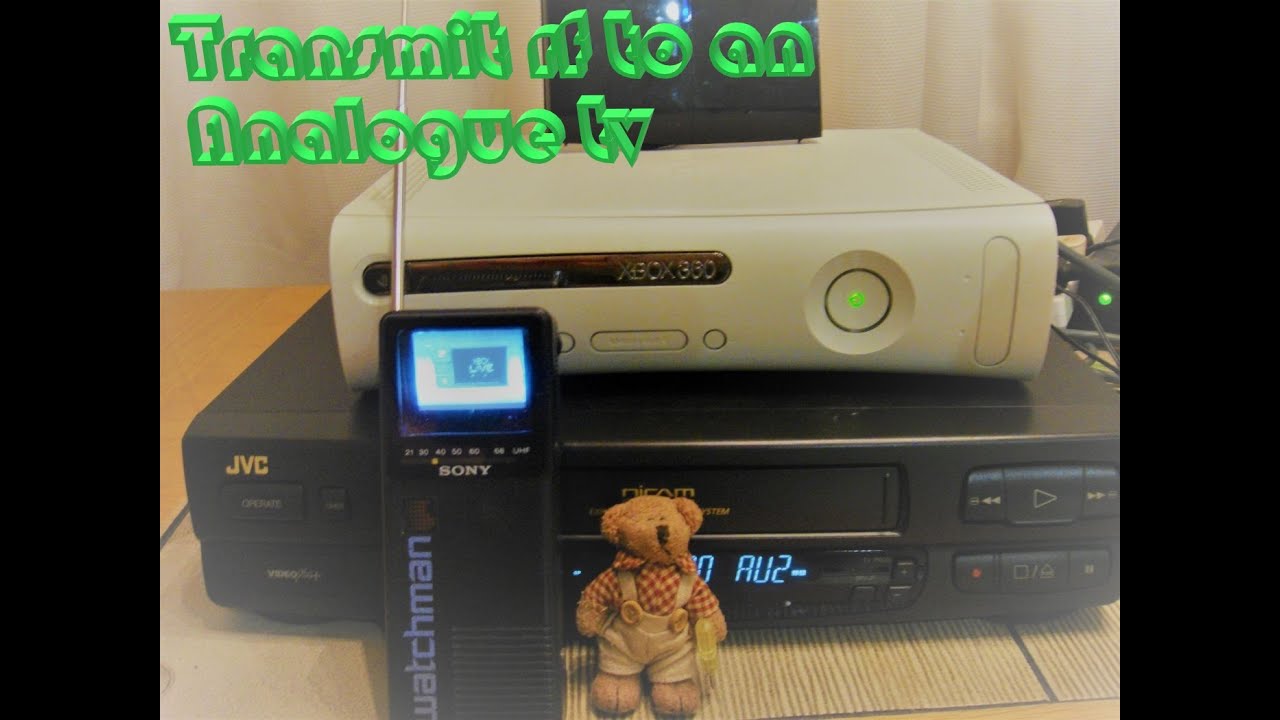 How to transmit a Tv signal to an analogue Tv