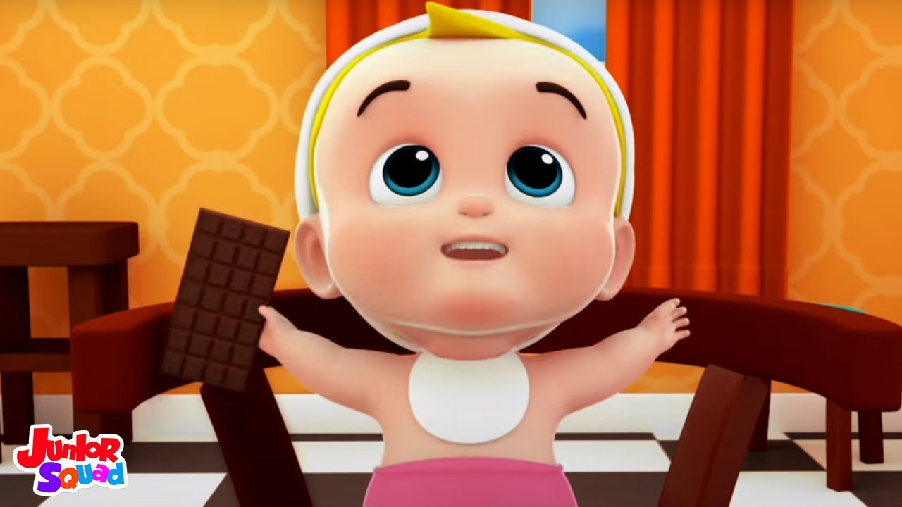 Johny johny sì papà | Canzoni per bambini | Junior Squad | Filastrocche italiane