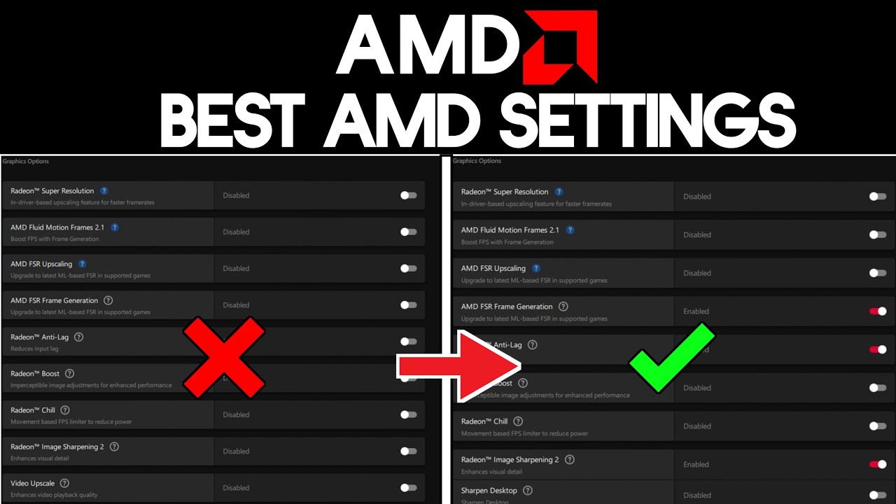 Лучшие настройки AMD Adrenalin для МАКСИМАЛЬНОГО FPS и минимальной задержки в 2026🔧 &mdash; НОВЫЕ и УЛУ...
