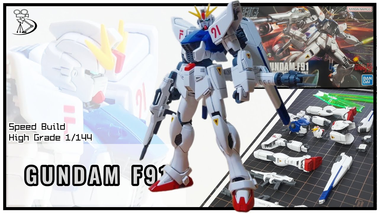 Speed Build | HGUC Gundam F91| Bandai