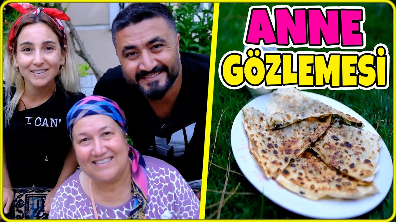 ANNE GÖZLEMESİ VE NEFİS TAHİNLİ KATMER ! | Reji Mutfakta