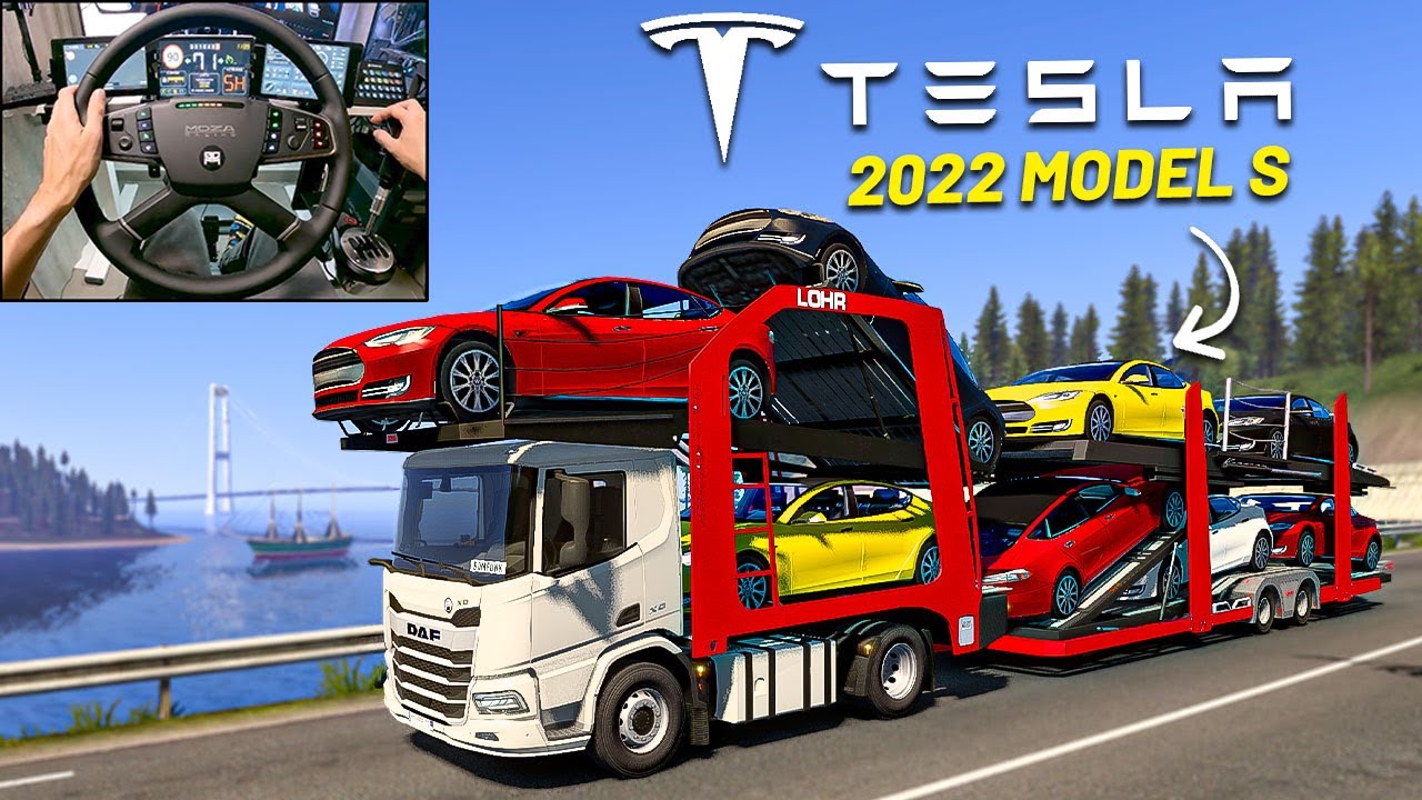 🚨LIVRAISON SPÉCIALE - TESLA MODEL S 2022 + GIVEAWAY (Euro Truck Simulator 2 - ETS2)