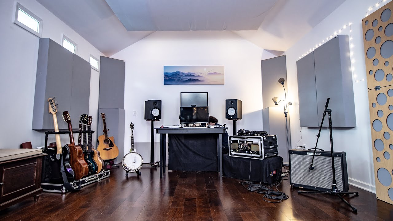 SOUNDPROOF HOME STUDIO Setup | Wilson Harwood (studio tour)