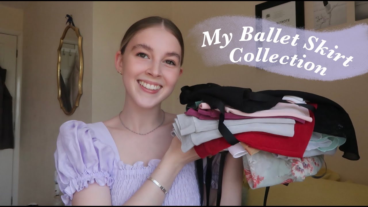 My Ballet Skirt collection and try on for 2021!! (balletskirts by lucinda, bullet pointe and more!)