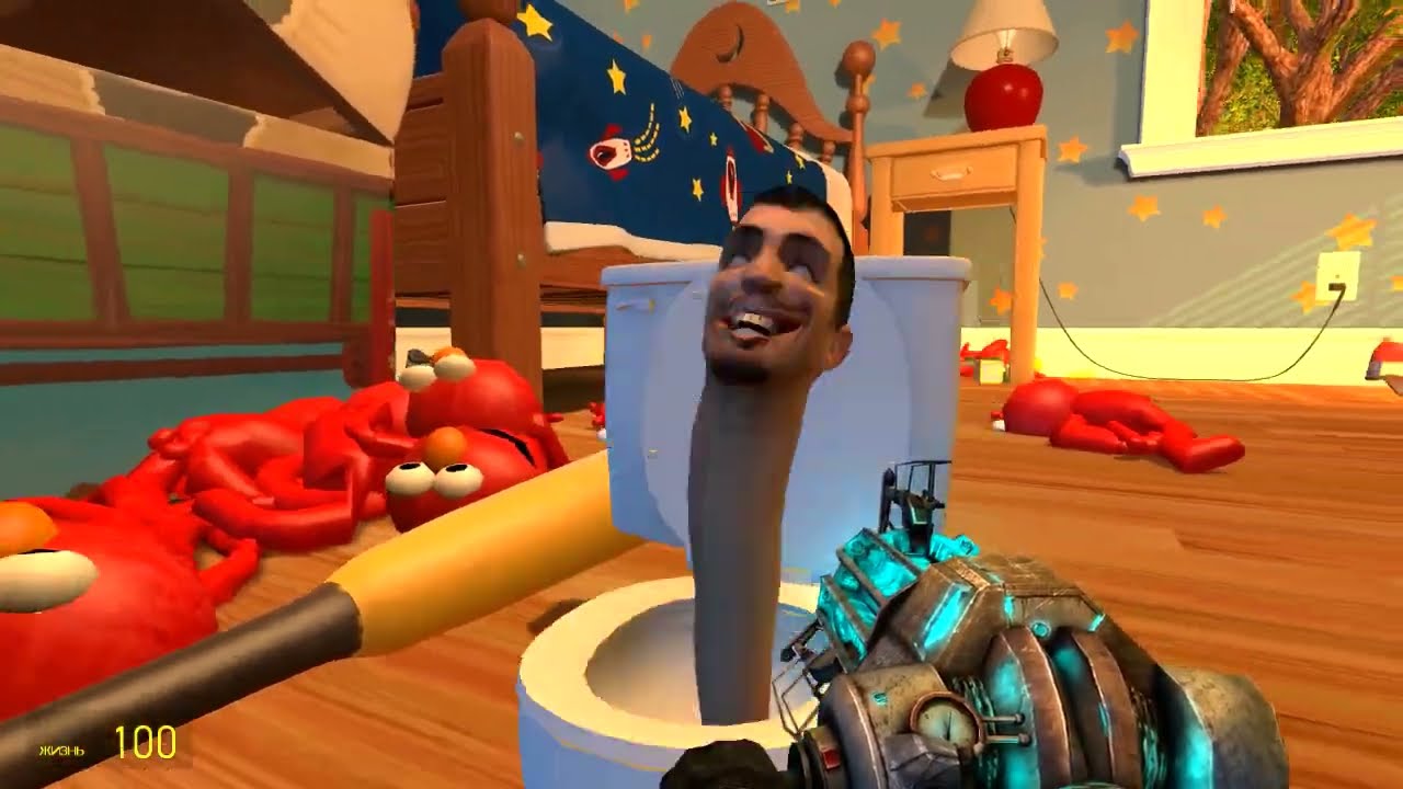 ELMO FAMILY IN ANDY'S ROOM! (Garry's Mod)