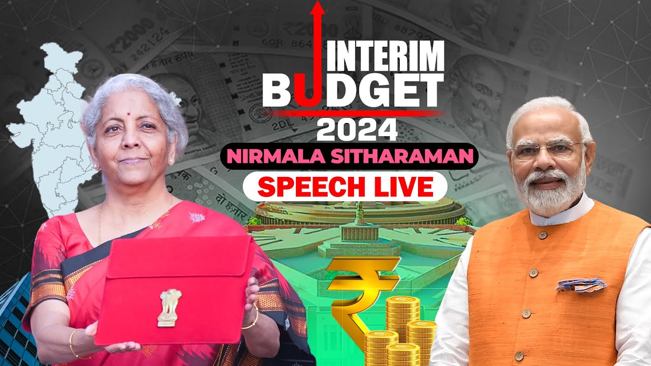 LIVE: Interim Budget 2024 I FM Nirmala Sitharaman speech |Union Budget Live updates I Budget session