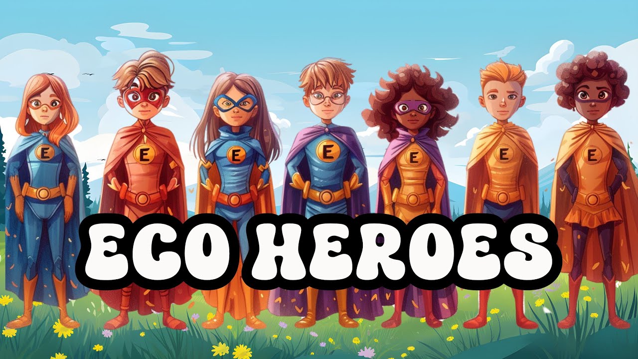 Eco Heroes - Educational Pop Music Video for Kids, Environmental Conservation, Protect the Planet K3