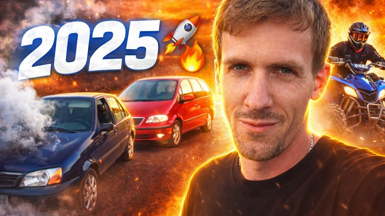 🕰️ MŮJ ROK 2025 V NĚKOLIKA MINUT&Aacute;CH 🎥 🚗