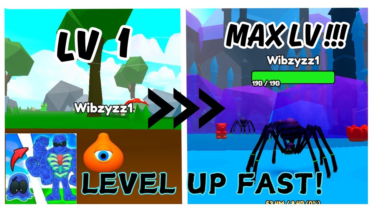 MONSTER EVOLUTION HOW TO MAX LEVEL FAST REBIRTH 300+