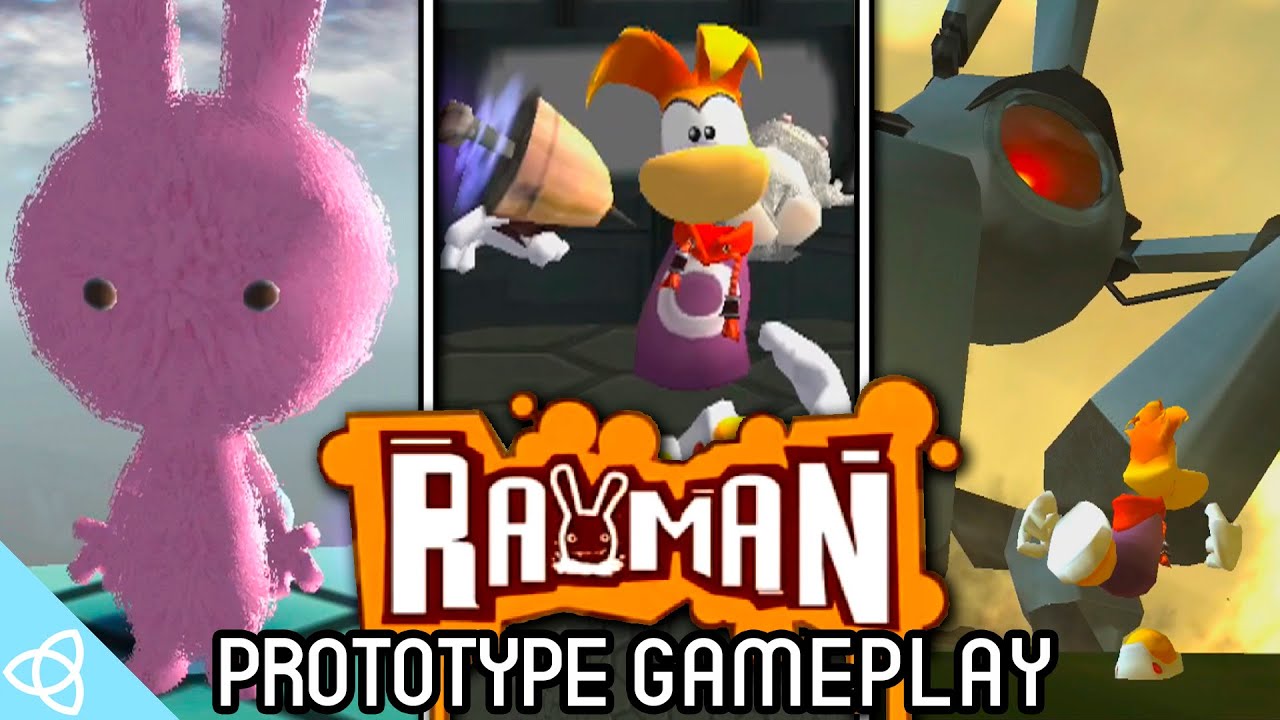 Rayman 4 - Leaked Beta Gameplay [Raving Rabbids Early Prototype]