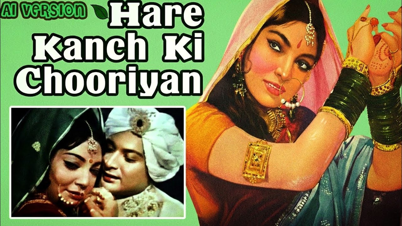 Hare Kanch Ki Chooriyan (AI Version) | सदाबहार गीत 1960 | Yug Ai Music