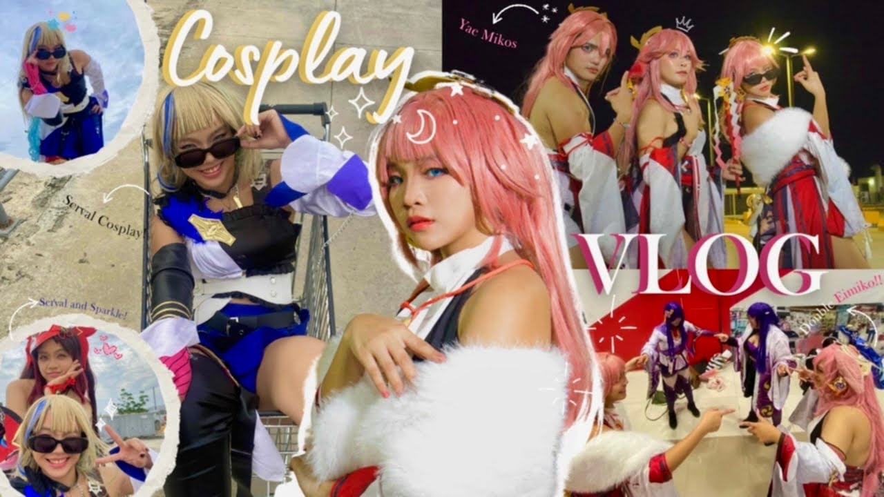 ☾ ﾟ｡⋆Cosplay Vlog|| 21: Re:Con 2025, Serval, Yae Miko, Games, Performance, Photoshoot, and more!🦊🎸✨