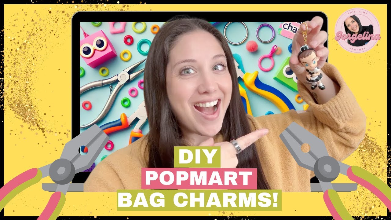 DIY PopMart Bag Charms! Turn Your Favorite Mystery Toys into Cute Accessories!