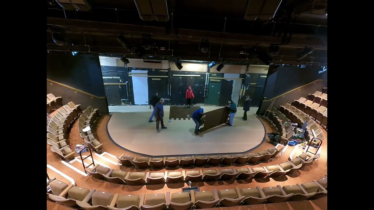 Theatre Time Lapse for The House on Cold Hill @millatsonning