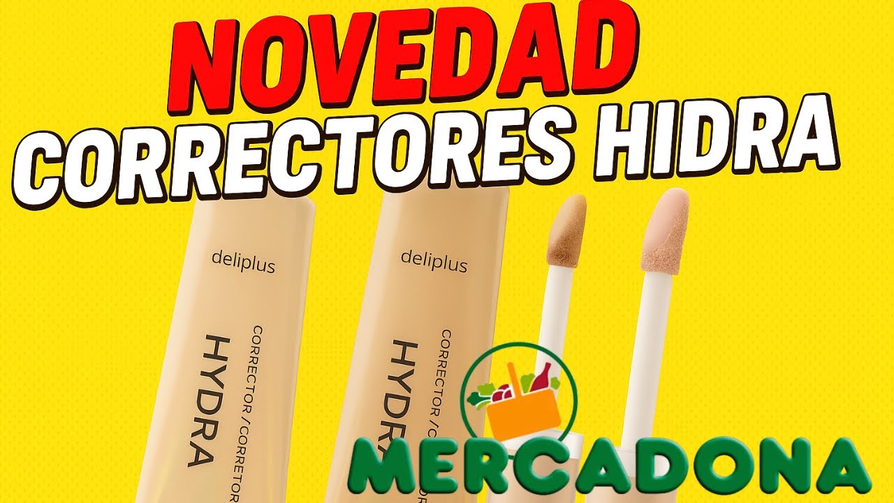 NOVEDAD ¿El Mejor Corrector Low Cost? Hydra Deliplus de Mercadona con Ácido Hialurónico 💧