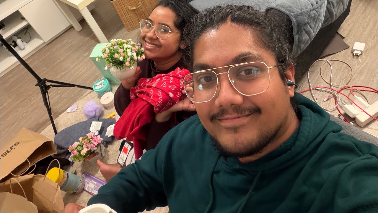 Gift Exchange / පාටින් පාට තෑගි / so much Fun #tiktoktrend #gift 