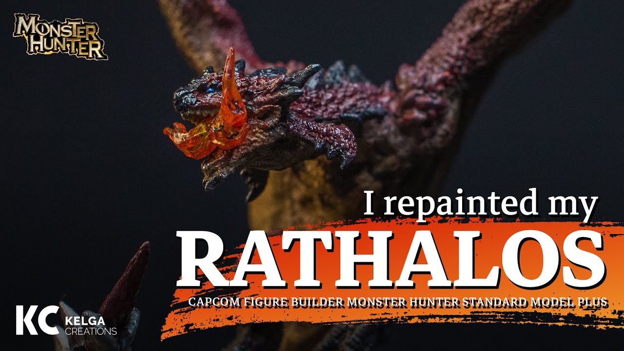 I repainted my Rathalos figure【Capcom Figure Builder Monster Hunter Standard Model Plus】
