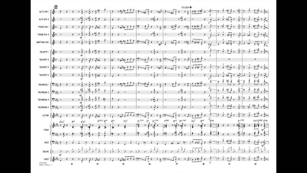 Walkin' Shoes by Gerry Mulligan/arr. Mark Taylor