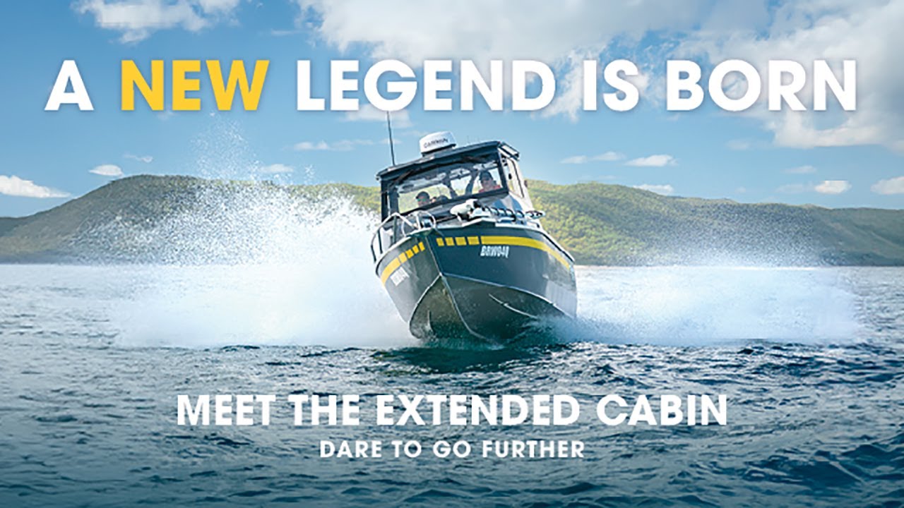 The NEW Yellowfin YF-76 EXTENDED CABIN - Now at Brisbane Yamaha