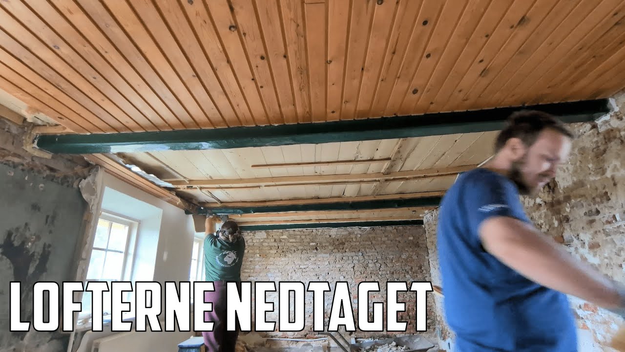Nedrivning i stue og bryggers + overraskelse i indk&oslash;rsel - #3