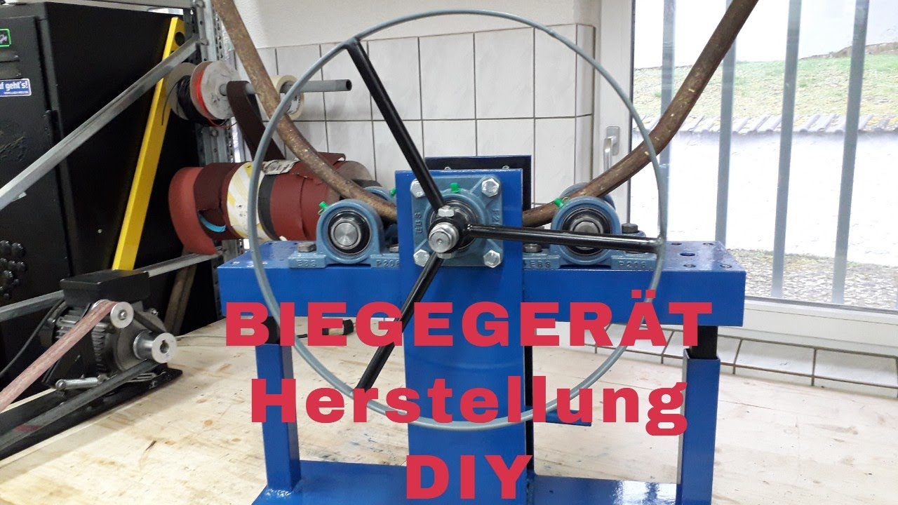 Biegegerät bauen (Schritt für Schritt) _ Bending Machine DIY
