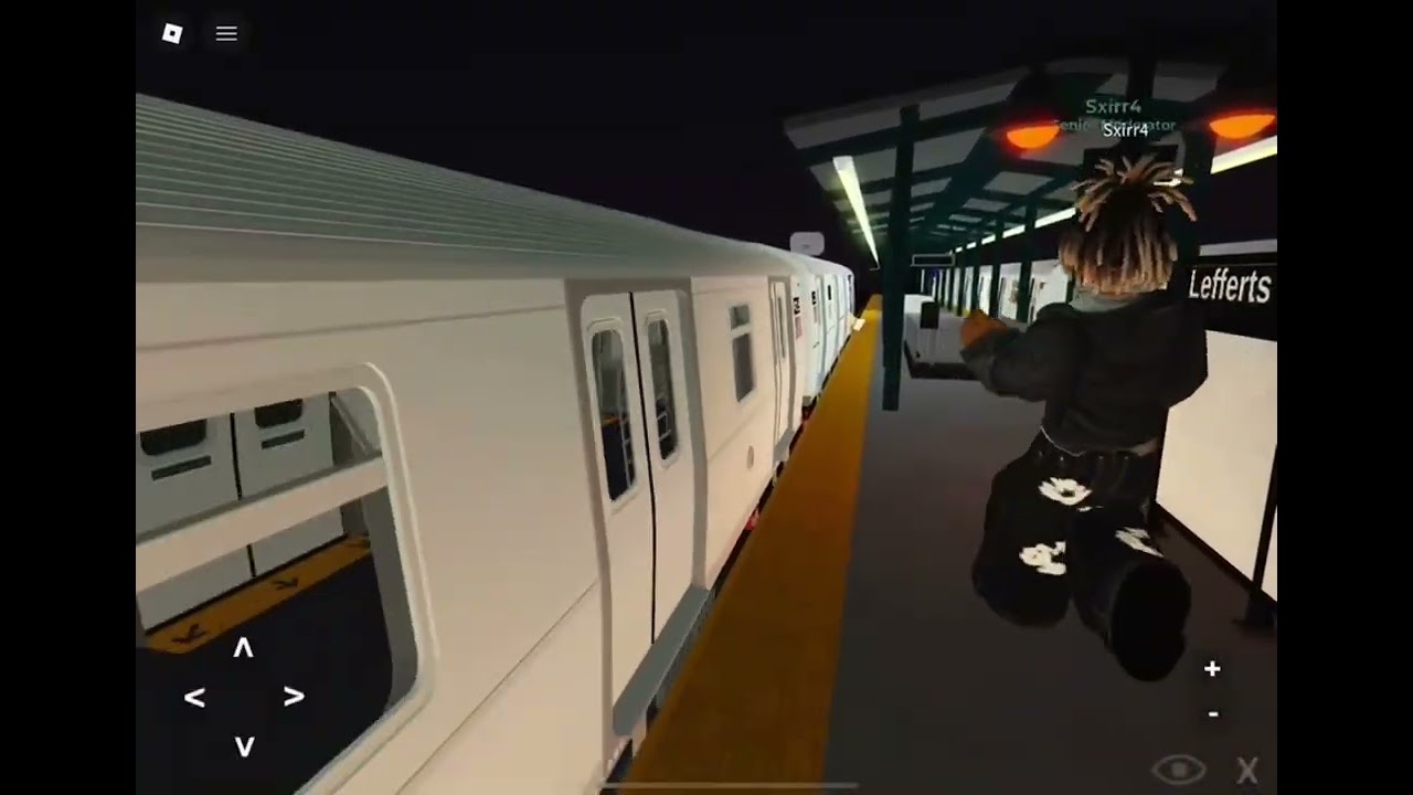 ROBLOX / RBLX: R211 Arriving/Departs At Lefferts Blvd - MTA Railfanning