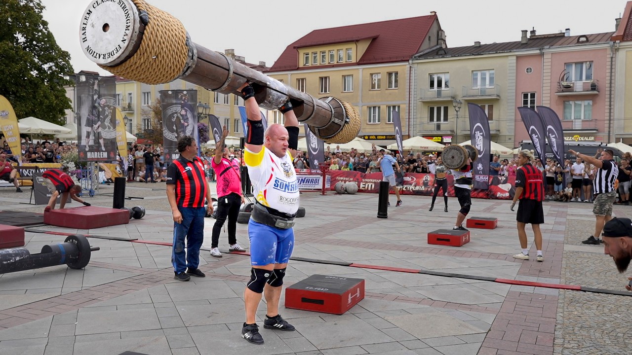 TAK WYGLĄDA OBECNIE STRONGMAN W POLSCE 2024! KTO ZA PUDZIANA?  OSTATNIE ZAWODY STRONGMAN