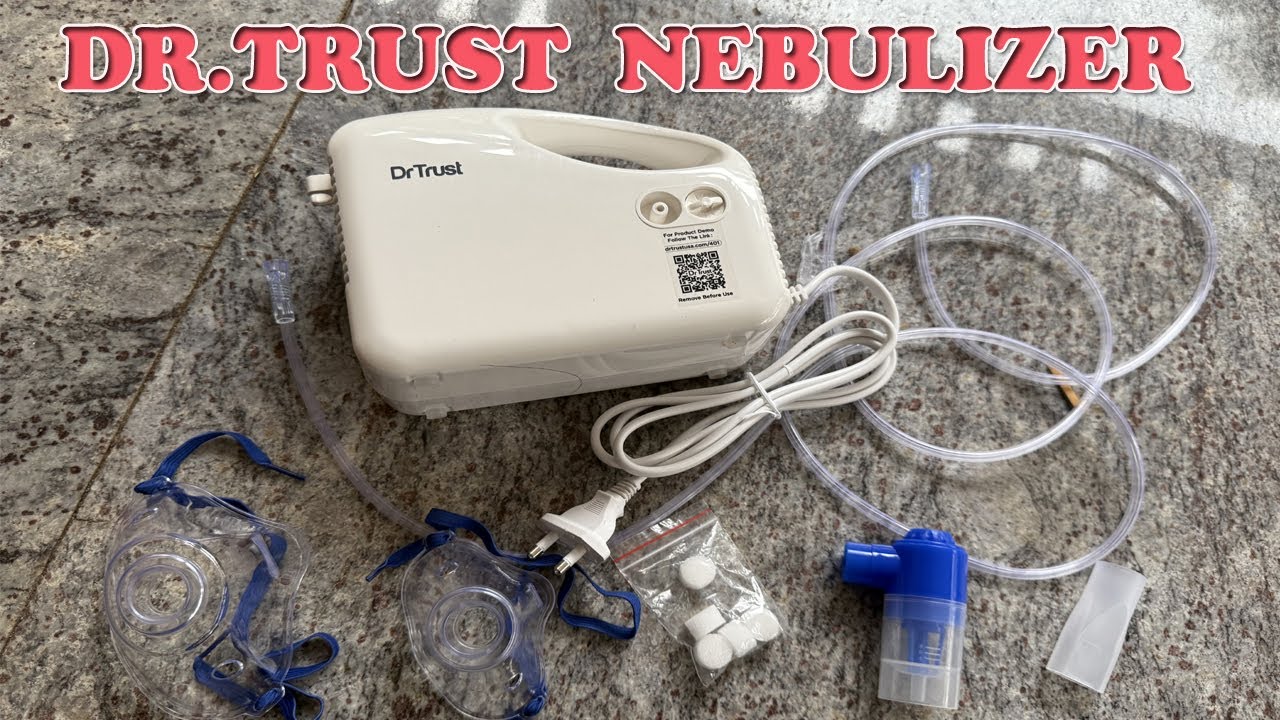 Dr.trust USA Bestest compressor Nebulizer 401 wb I Nebulizer | Home essential | #nebulizer #drtrust