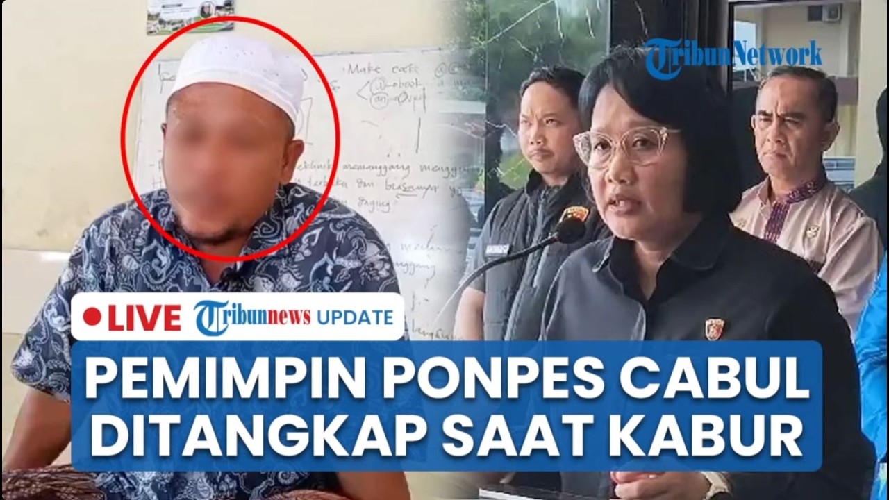 🔴 LIVE: Pemimpin Ponpes Tersangka Pencabulan Santri di Lombok Ditangkap di Bandara saat Hendak Kabur
