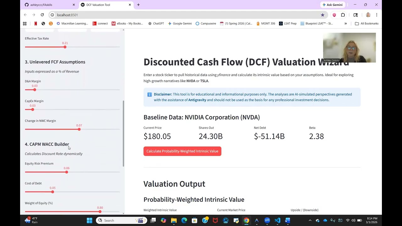Building a DCF Valuation Tool with AI